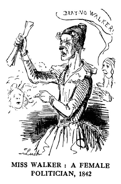 Miss Walker, A Female Politician, 1842