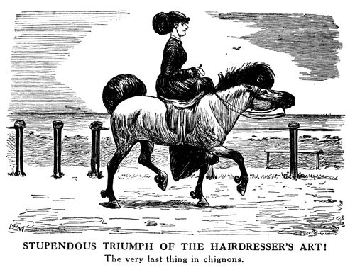 The Fashion for Elaborate Hairstyles