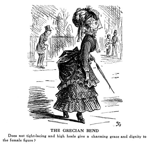 The Grecian Bend - Women's Fashion