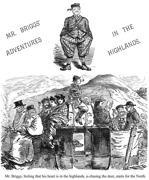 Mr. Briggs' Adventures in the Highlands, part 1.