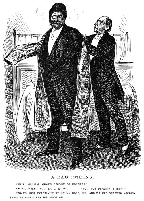 Two men discussing the escapades of a disgruntled employee