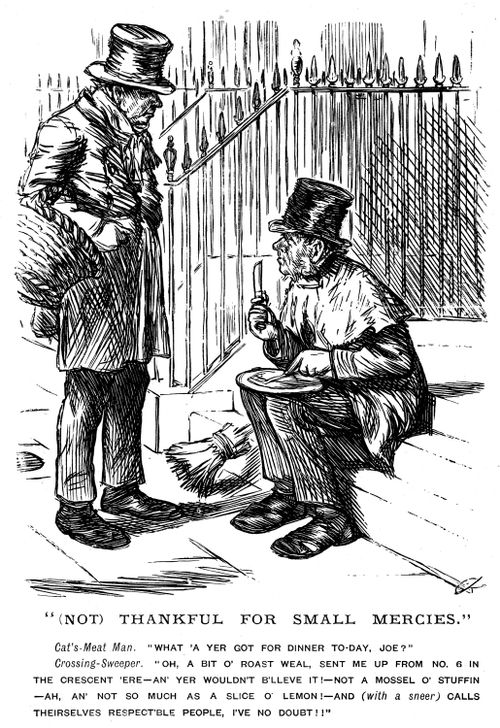 A beggar being a chooser