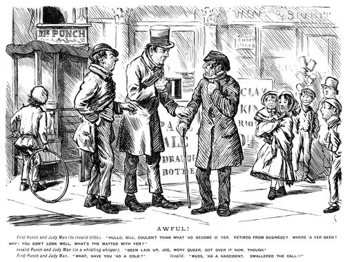 A group of puppeteers discussing sick leave