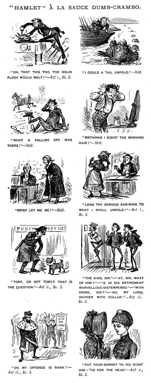Some Hamlet-based puns