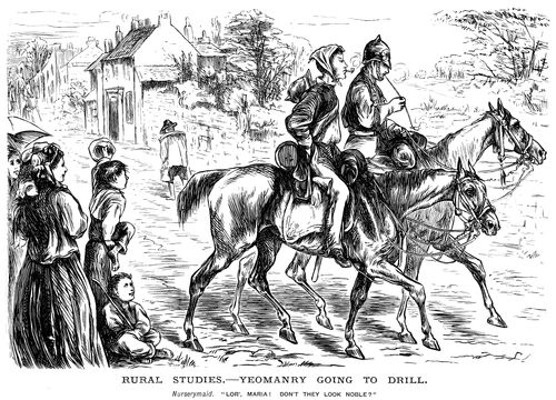 Rural Studies - Yeomanry Going To Drill.