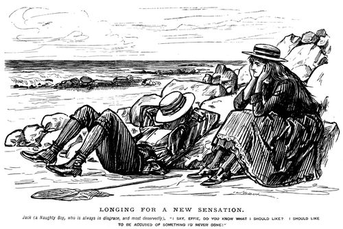 Longing for a new Sensation.