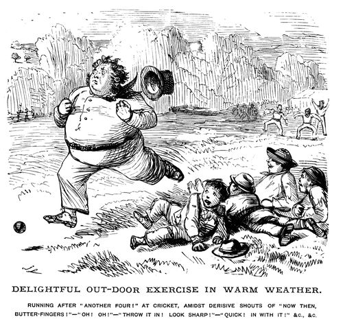 Delightful Out-Door Exercise in Warm Weather.