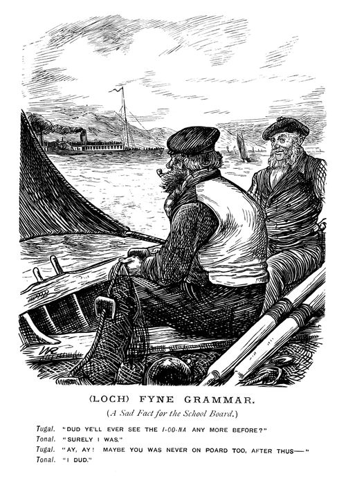 Fishermen on a loch