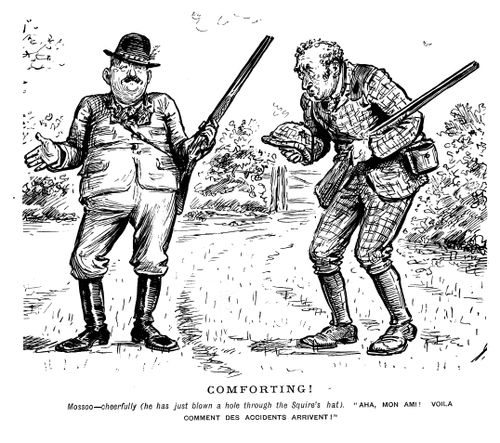 Accident with guns