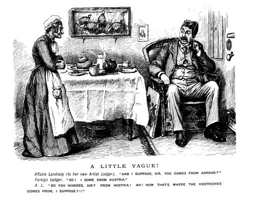 Landlady and her tenant