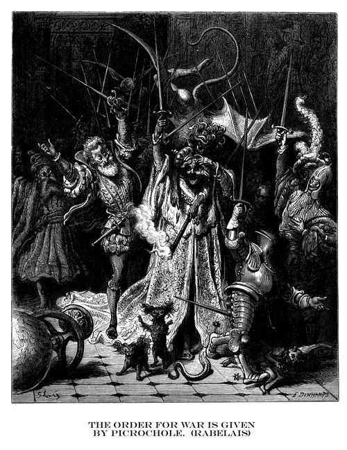 The Order for War is Given by Picrochole. (Rabelais).