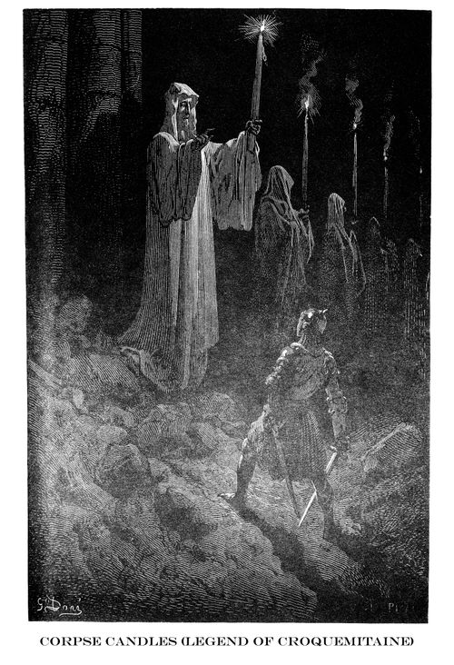 Corpse Candles (Legend of Croquemitaine).
