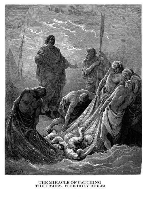 The Miracle of Catching the Fishes (The Holy Bible).