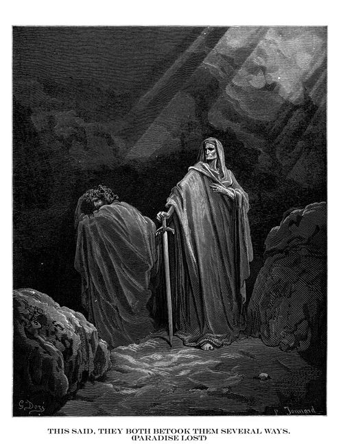 This said, they both betook them several ways (Paradise Lost).