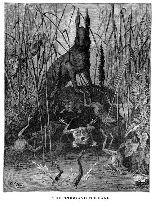 The Frogs and the Hare.