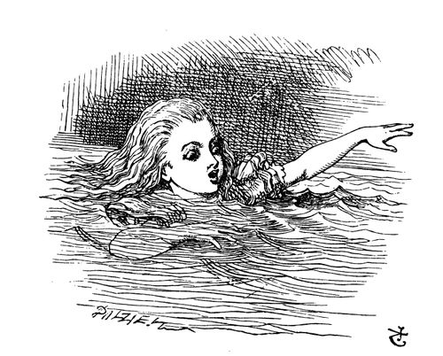Alice in Wonderland: The Pool of Tears.