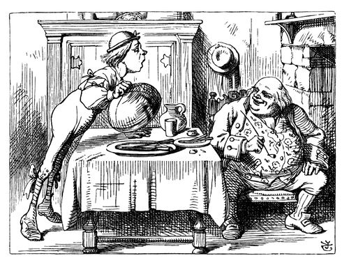 Alice in Wonderland - Father William.