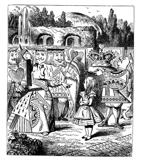 Alice in Wonderland - Alice Meets the Queen.