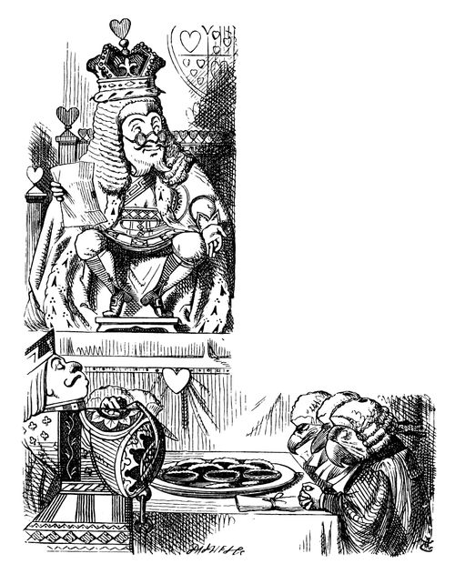 Alice in Wonderland: The King and the Knave.