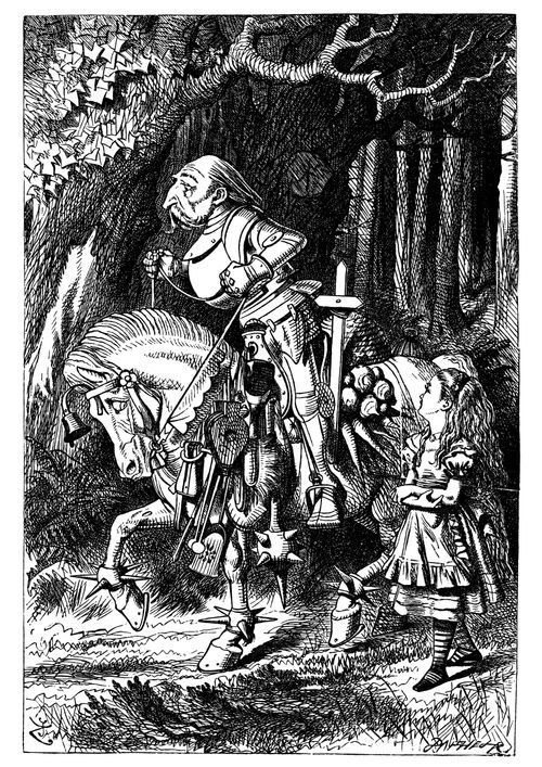 Alice Through The Looking Glass - The White Knight.