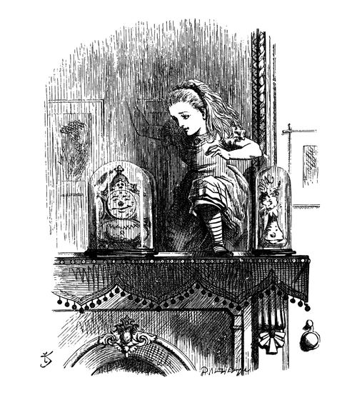Alice Through the Looking Glass - Alice Climbs Through The Mirror.
