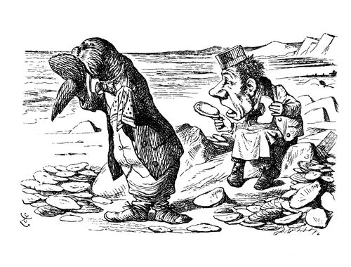Alice Through the Looking Glass - The Walrus and Carpenter.