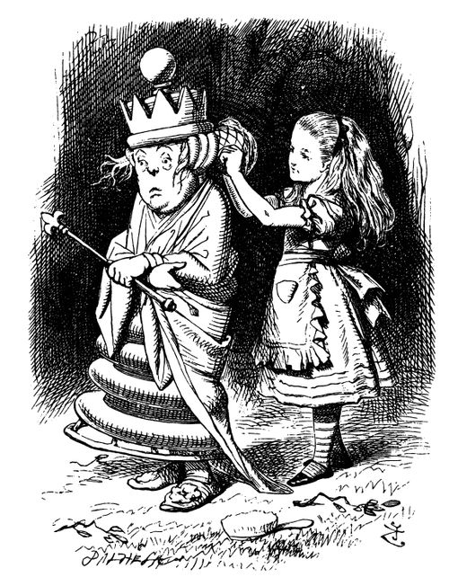 Alice Through the Looking Glass - Alice and the White Queen