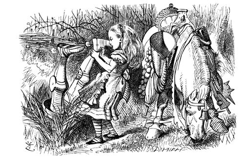 Through the Looking Glass - The Knight Falls into the Ditch.