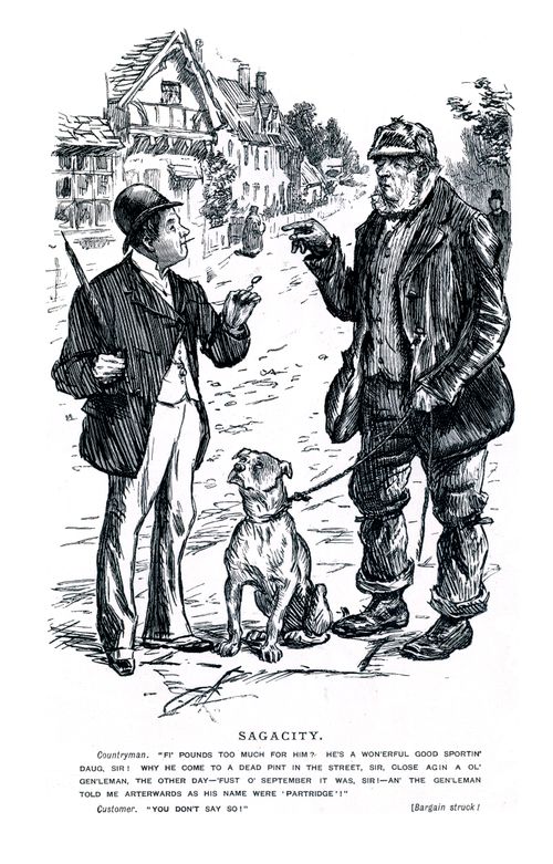 A Countryman Selling a Dog.