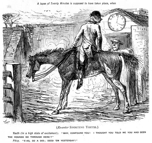 A Lost Fox Hunter.