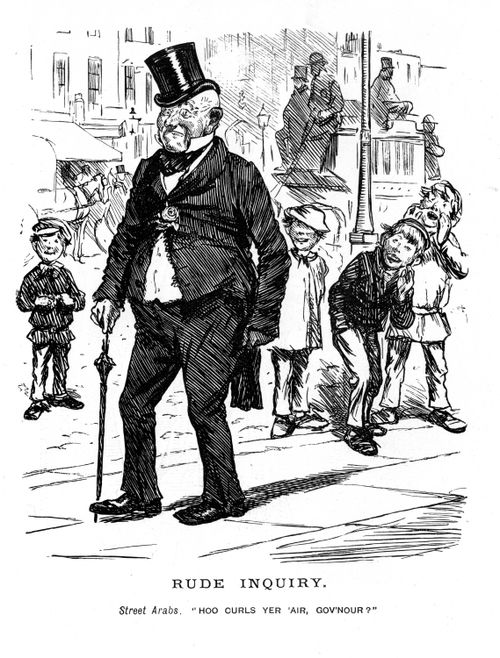A Gentleman is Harrased by Street Children.