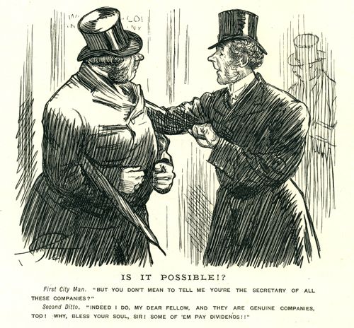 Two Men Discussing Business.