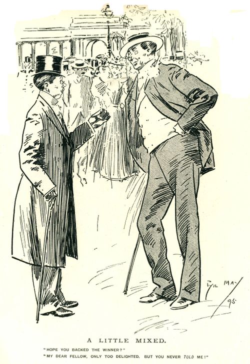 Two Men At The Races.