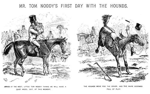 Mr Tom Noddy's First Day With the Hounds Pt. 1