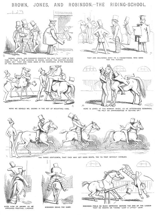 Brown, Jones and Robinson - The Riding School