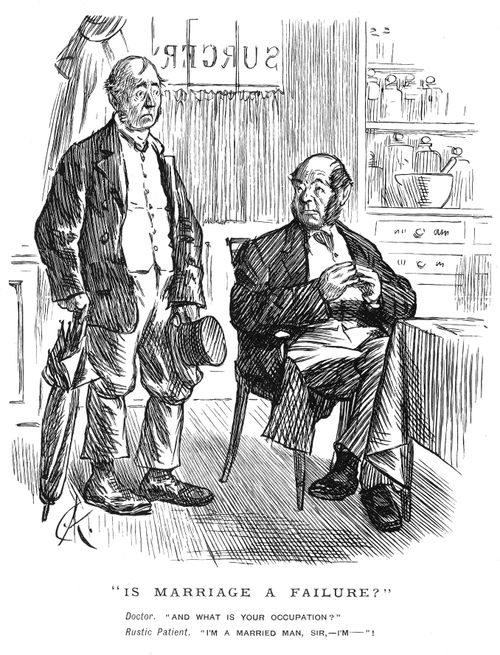 A Man Visits A Doctor To Ask About Marriage.