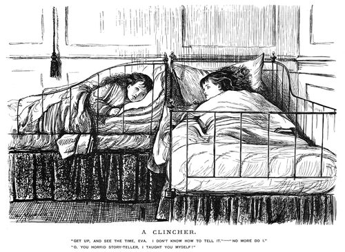 Girls in bed