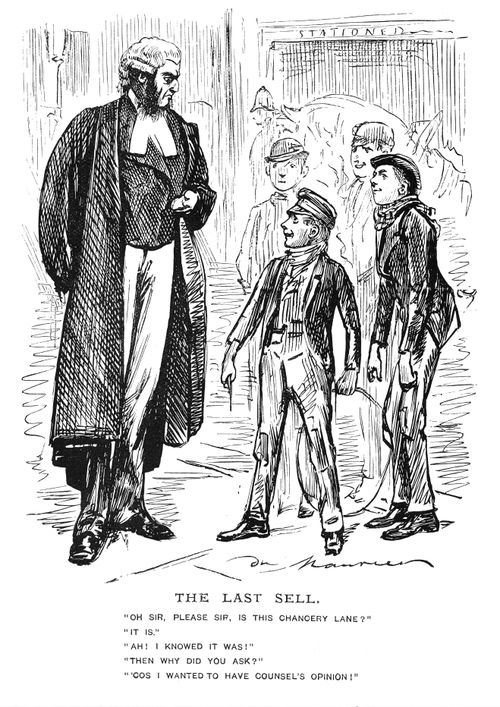A Boy Seeks Counsel's Opinion.