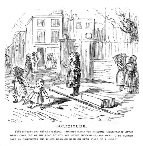 Children Playing In The Street.