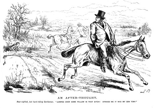 Short sighted huntsman