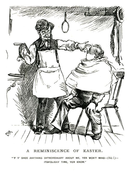 Drunk Barber