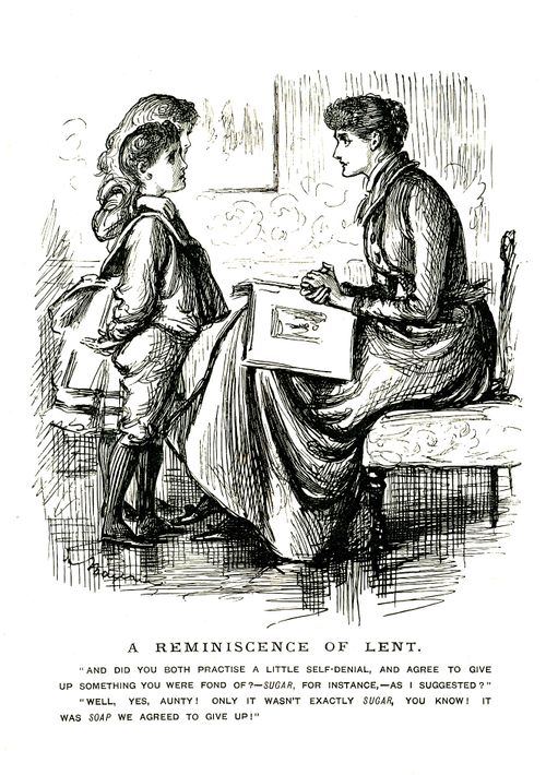 Children Who Have Given Up Soap For Lent