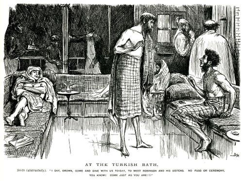 At The Turkish Bath