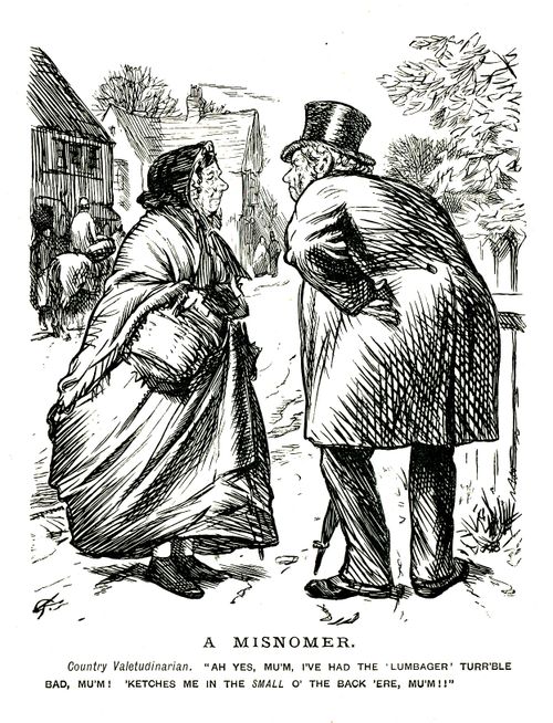 Man with back problems