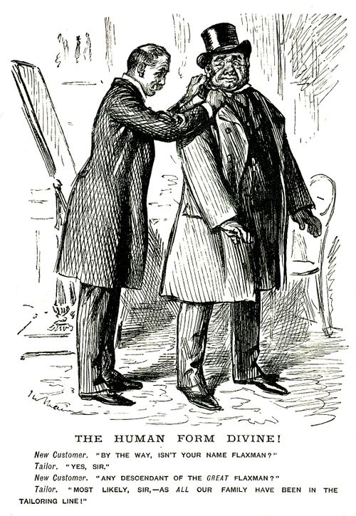 A Tailor and a new customer