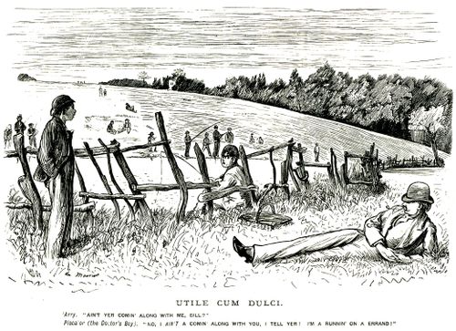 People fishing and relaxing