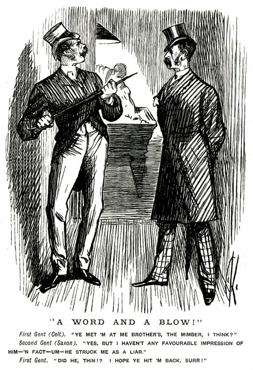 Men talking in a club house