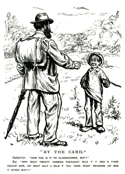 Walker asking for directions