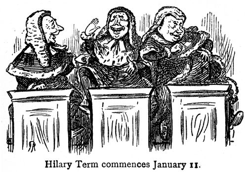 Judges laughing