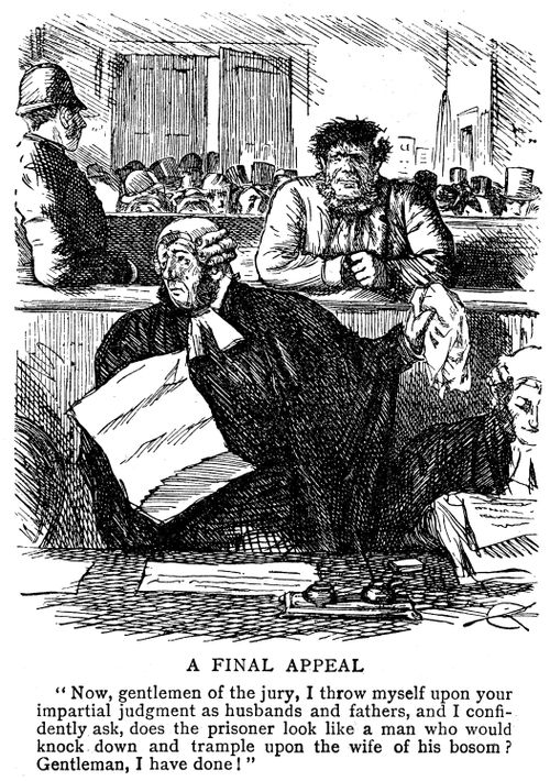 Barrister makes vain appeal for thuggish looking defendant